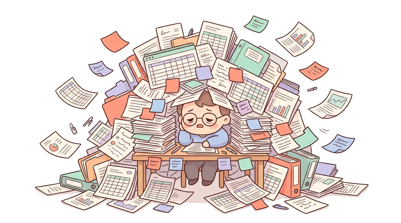 15+ hours a week on manual work